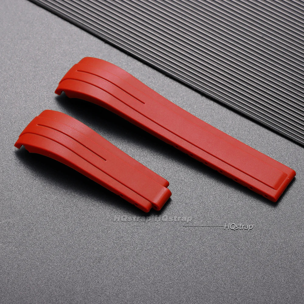 CowLost | bracelets-product_id-20mm-22mm-curved-end-silicone-rubber-watch-strap-for-rolex-daytona-waterproof-sport-bracelet |12
