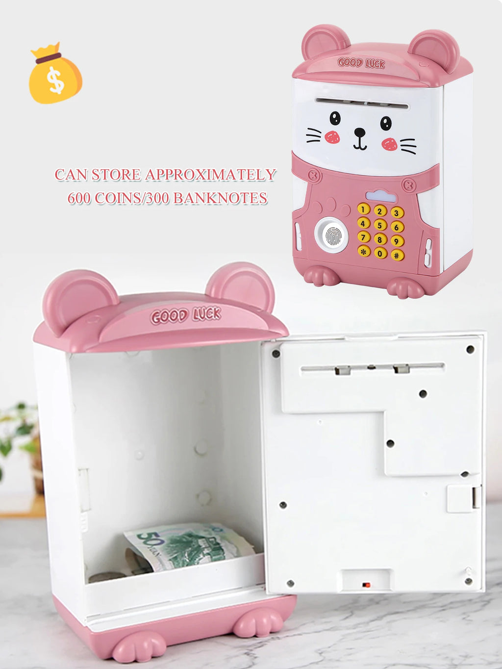 CowLost | product_id-electronic-atm-piggy-bank-toy-with-music-and-fingerprint-password-lock-for-kids |16