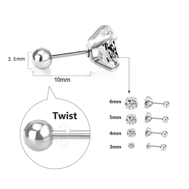 CowLost | tools-925-sterling-silver-round-zirconia-screw-stud-earrings-for-women |9