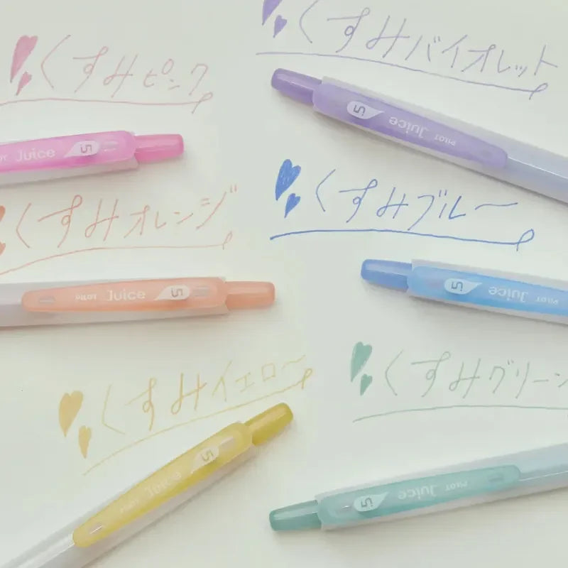 CowLost | product_id-pilot-juice-milky-pastel-gel-pens-0-5mm-retractable-multi-color-smooth-glide-japanese-quality |11