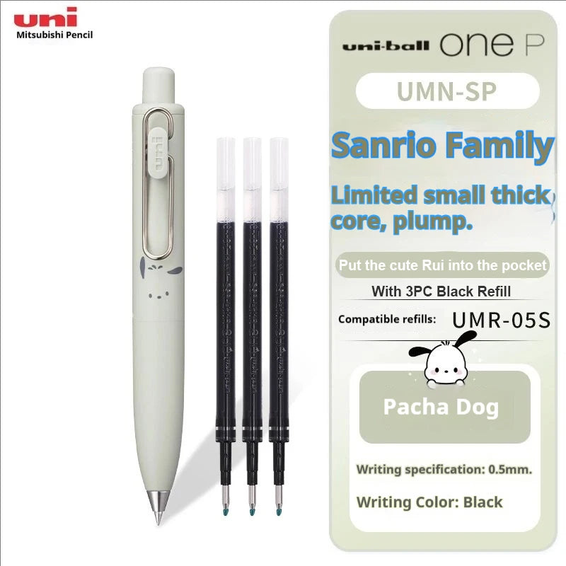 CowLost | product_id-uni-ball-one-sanrio-mini-pocket-gel-pen-0-5mm-black-pochacco |21