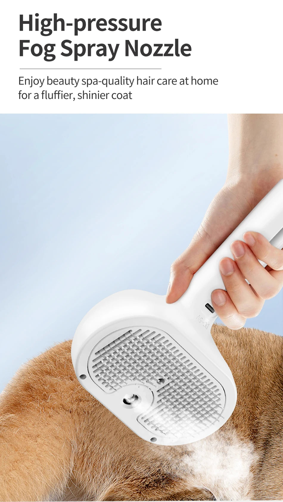 CowLost | tools-rojeco-automatic-spray-hair-comb-for-pets |10