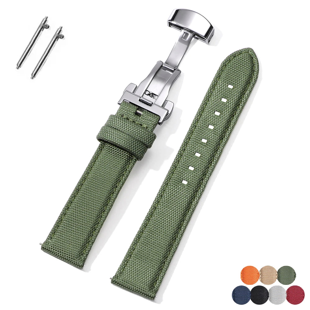 CowLost | bracelets-product_id-20mm-22mm-nylon-leather-quick-release-watch-band-with-butterfly-buckle-sport-strap |1