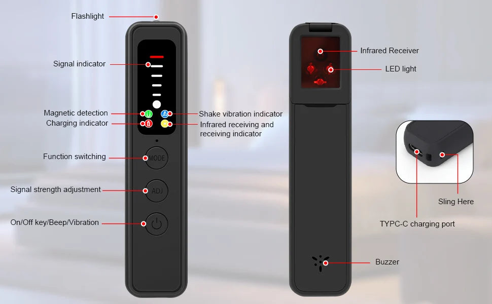 CowLost | product_id-c18-multi-function-anti-bug-detector-audio-spy-camera-gsm-gps-rf-signal-locator-tracker |12