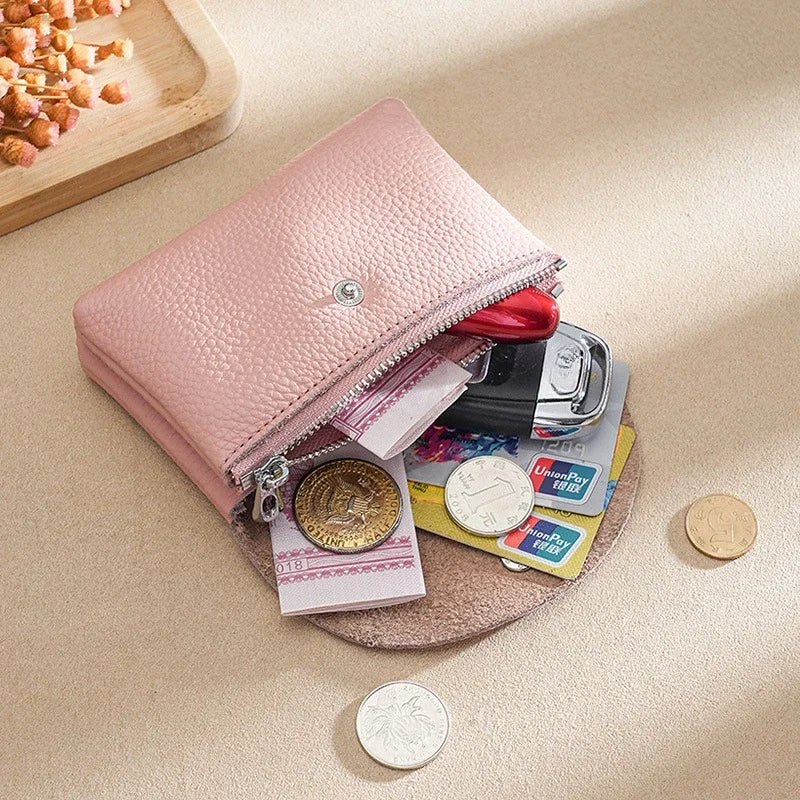 CowLost | activewear-pants-genuine-top-layer-cowhide-coin-purse-for-women |23