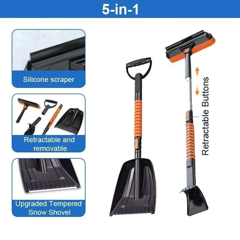CowLost | ice-scrapers-snow-brushes-product_id-3-in-1-5-in-1-car-ice-scraper-snow-brush-shovel-winter-cleaning-tool |15