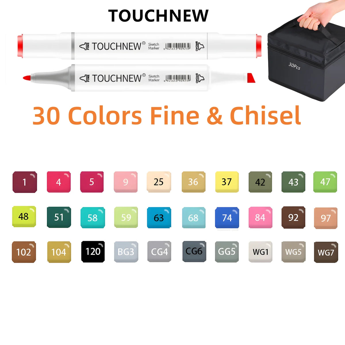 CowLost | markers-product_id-touchnew-dual-tip-alcohol-markers-soft-brush-chisel-for-drawing-coloring |21