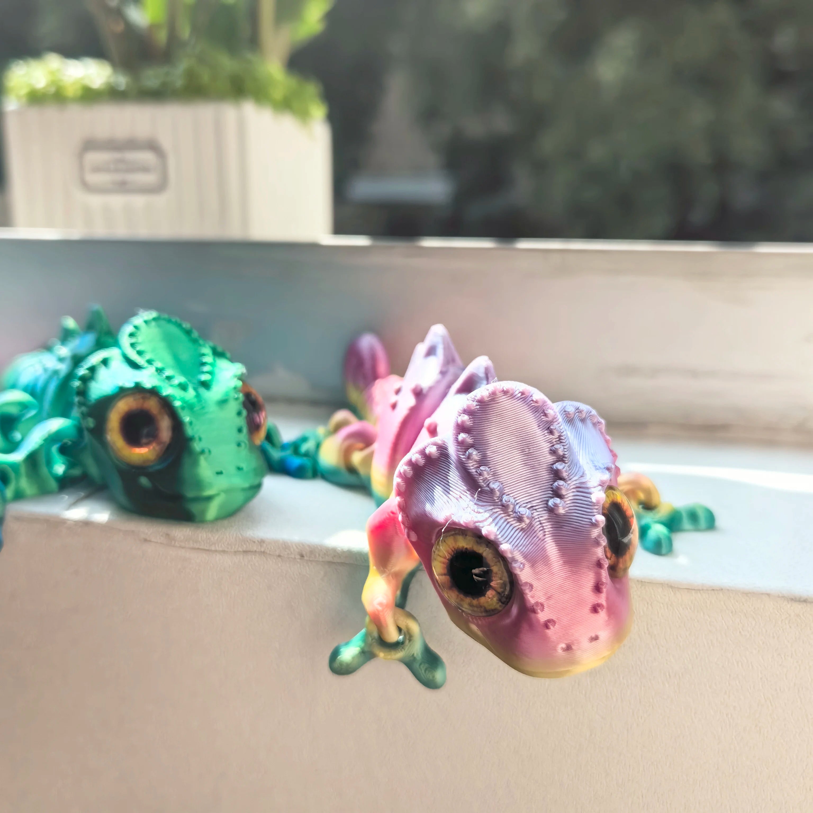 CowLost | product_id-3d-printing-movable-joint-chameleon-fidget-toy-animal-model-ornament-gift |6