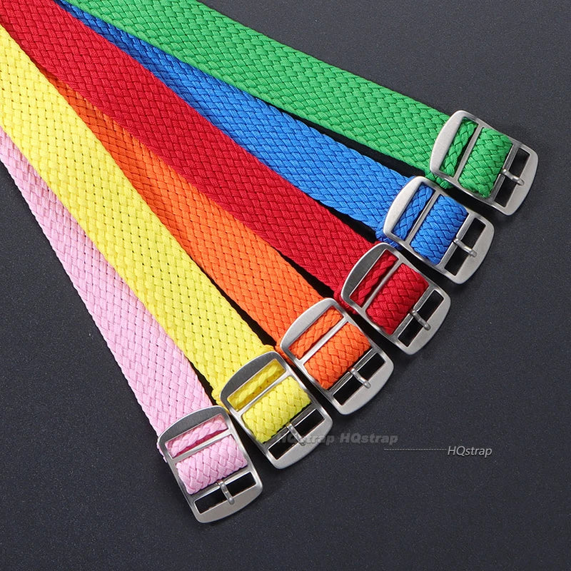 CowLost | product_id-nylon-woven-watch-band-replacement-strap-for-perlon-watches-14-22mm-sport-wristband |7