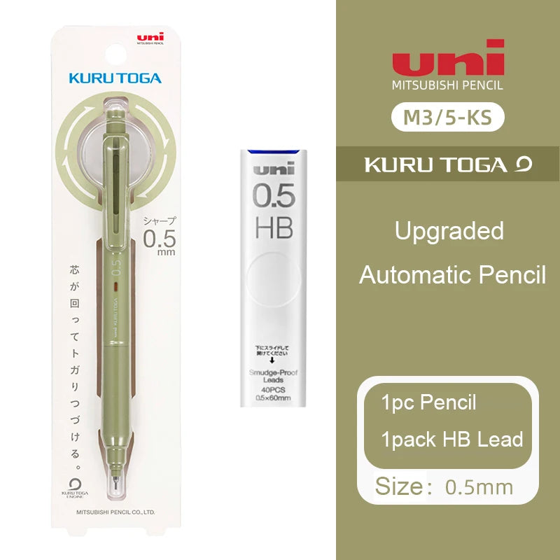 CowLost | product_id-uni-m3-5-ks-kuru-toga-0-5mm-mechanical-pencil-black-technology-for-students-and-kids |17