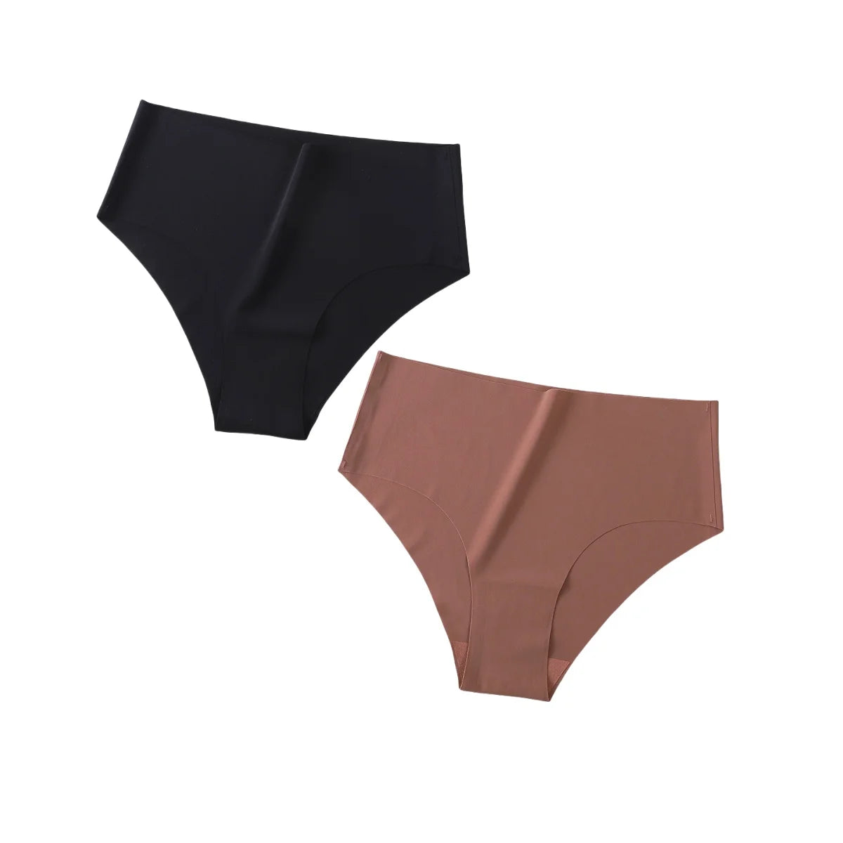 CowLost | product_id-2pcs-womens-high-waist-seamless-ice-silk-briefs-xs-xl |23