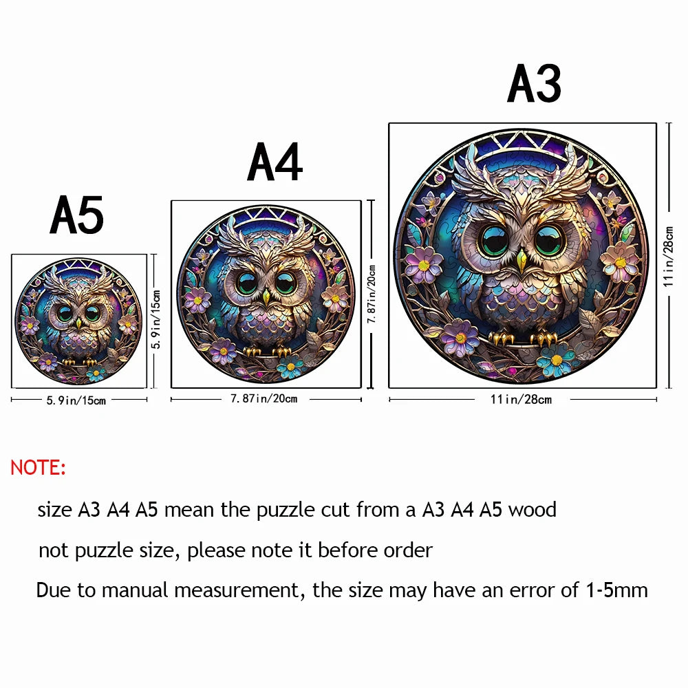 CowLost | product_id-high-difficulty-circular-colored-irregular-wooden-puzzle-toy-birthday-gift |5