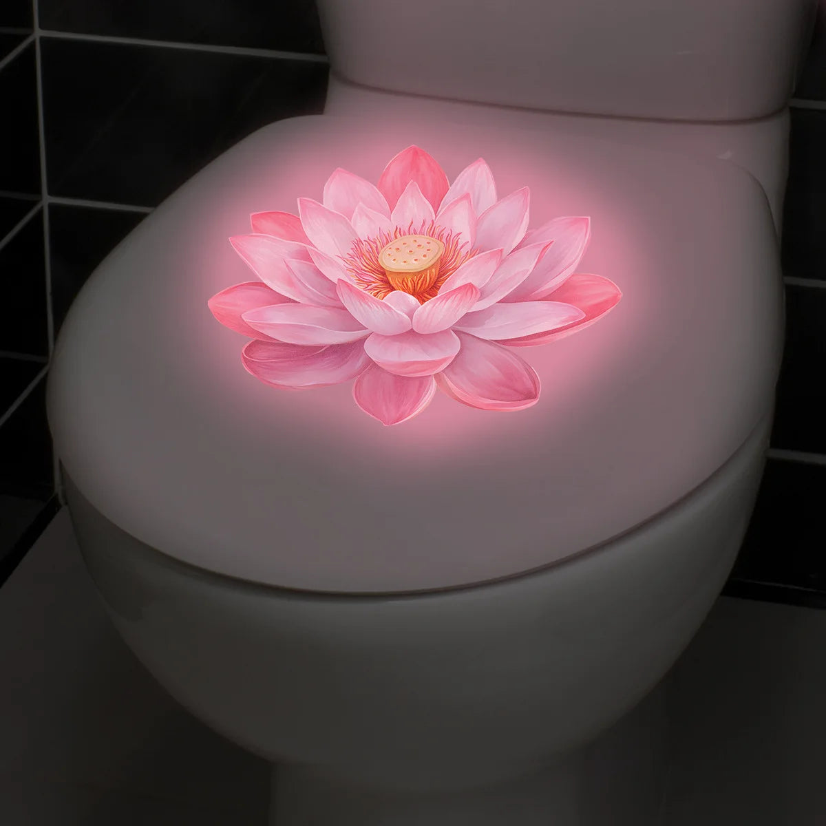 CowLost | bathroom-luminous-toilet-sticker-night-light-lotus |4