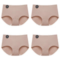 CowLost | product_id-falllsweet-4pcs-womens-seamless-ice-silk-soft-thin-briefs |8