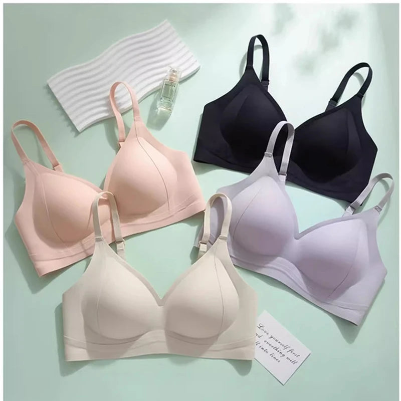 CowLost | product_id-seamless-wire-free-push-up-bra-comfortable-breathable-supportive-breast-lifting |7