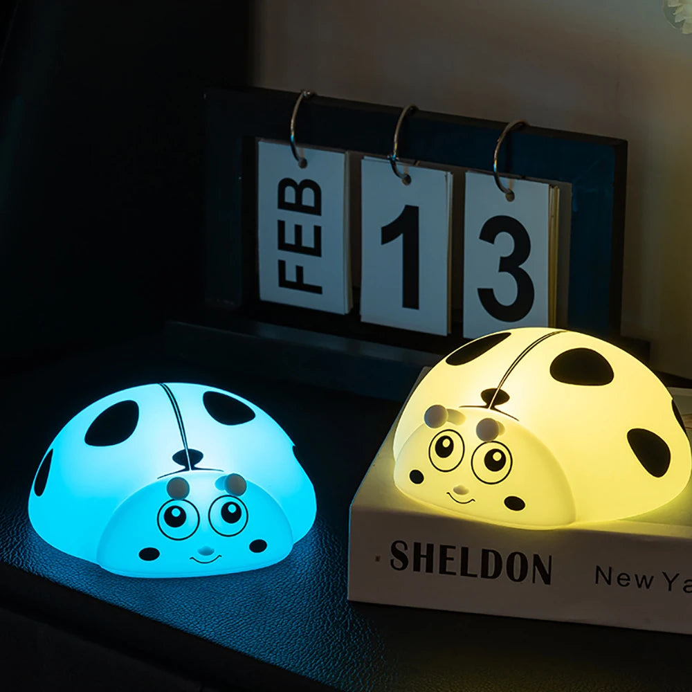 CowLost | product_id-kfvc-rechargeable-touch-control-ladybug-silicone-night-light-for-nursery |9