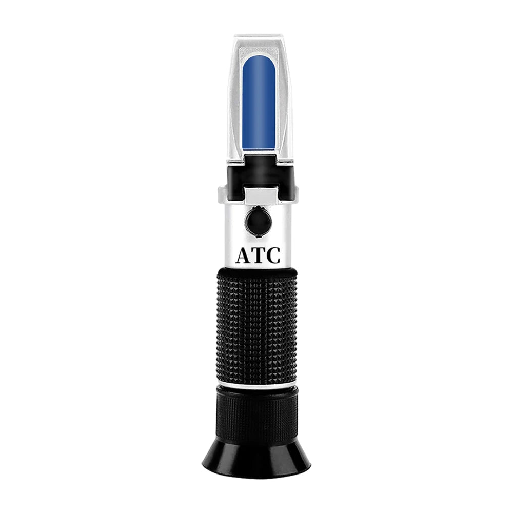 Handheld Alcohol & Sugar Refractometer Tester 0-25% Alcohol 0-40% Brix Wine Beer Meter