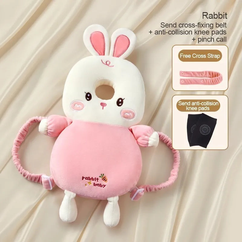 CowLost | aibedila-newborn-head-back-protector-baby-protect-pillow-learn-walk-headgear |31
