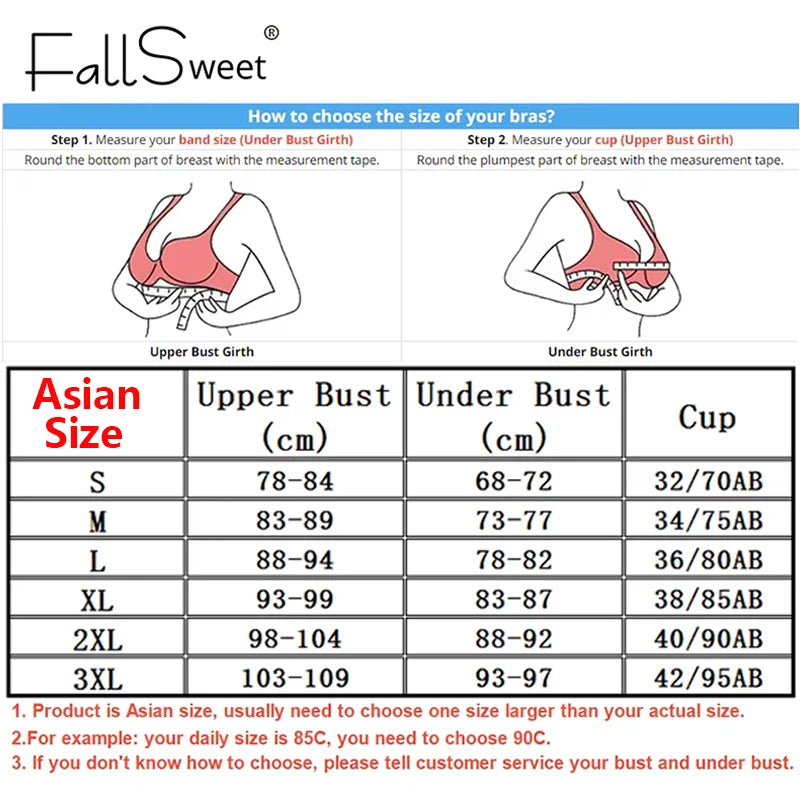 CowLost | product_id-fallsweet-wireless-push-up-bra-for-small-breasts-soft-anti-sagging-bralette |5