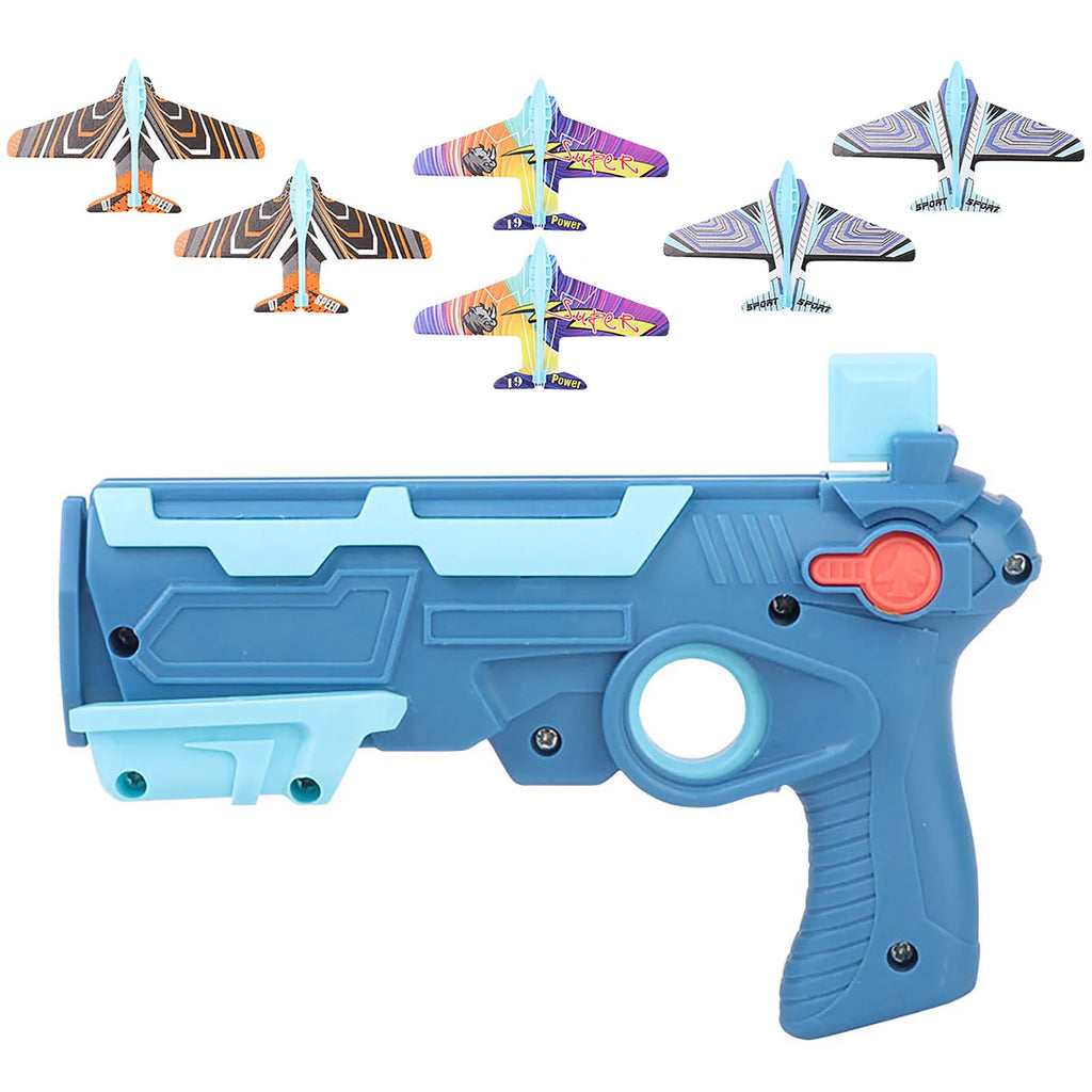 CowLost | airplane-launcher-bubble-catapult-with-6-small-plane-toys-shooting-game-gift-for-kids |8
