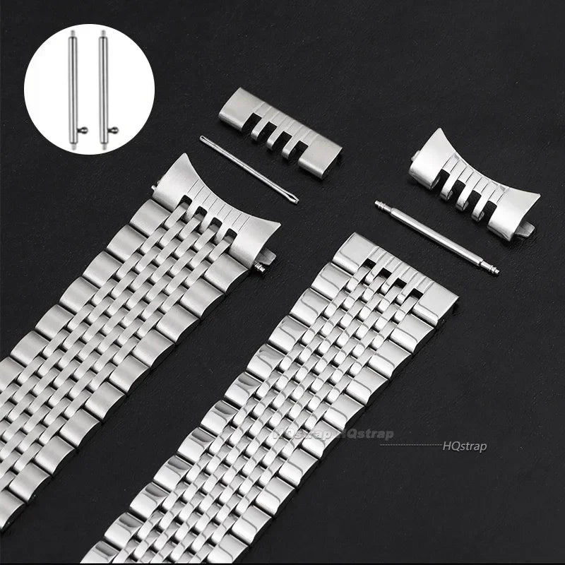 CowLost | product_id-stainless-steel-curved-flat-end-watch-band-18mm-22mm-for-seiko-rolex-polished-matte-strap |4