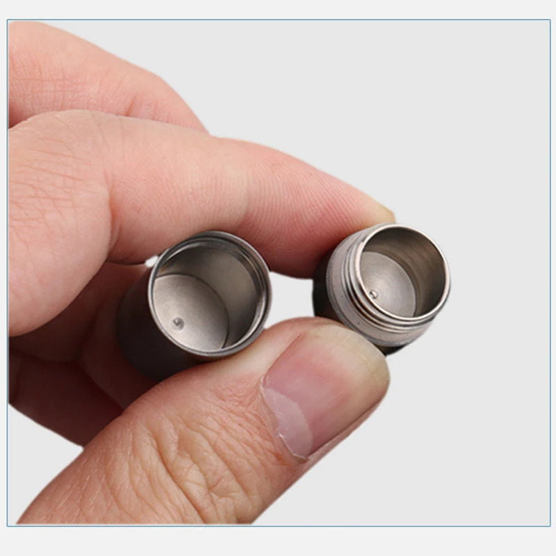 CowLost | product_id-mini-waterproof-titanium-alloy-pill-container-with-sealed-single-compartment |2