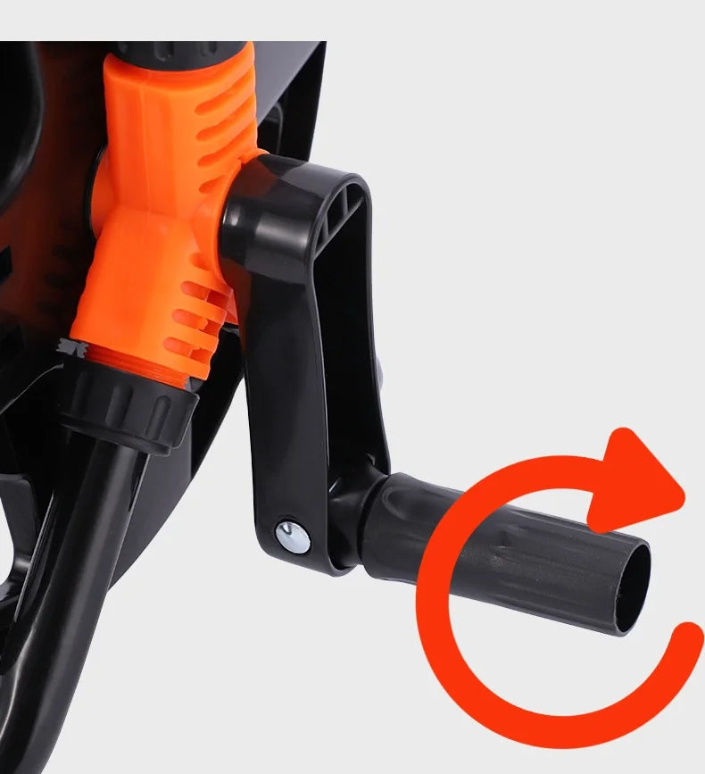 CowLost | diy-hose-reel-portable-water-pipe-storage-rack-single-arm-pipe-coiler-garden-supplies |10