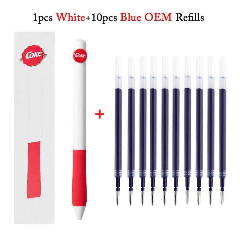 CowLost | product_id-kaco-coca-cola-co-branded-0-5mm-black-gel-pen-quick-drying-for-students-exams |28