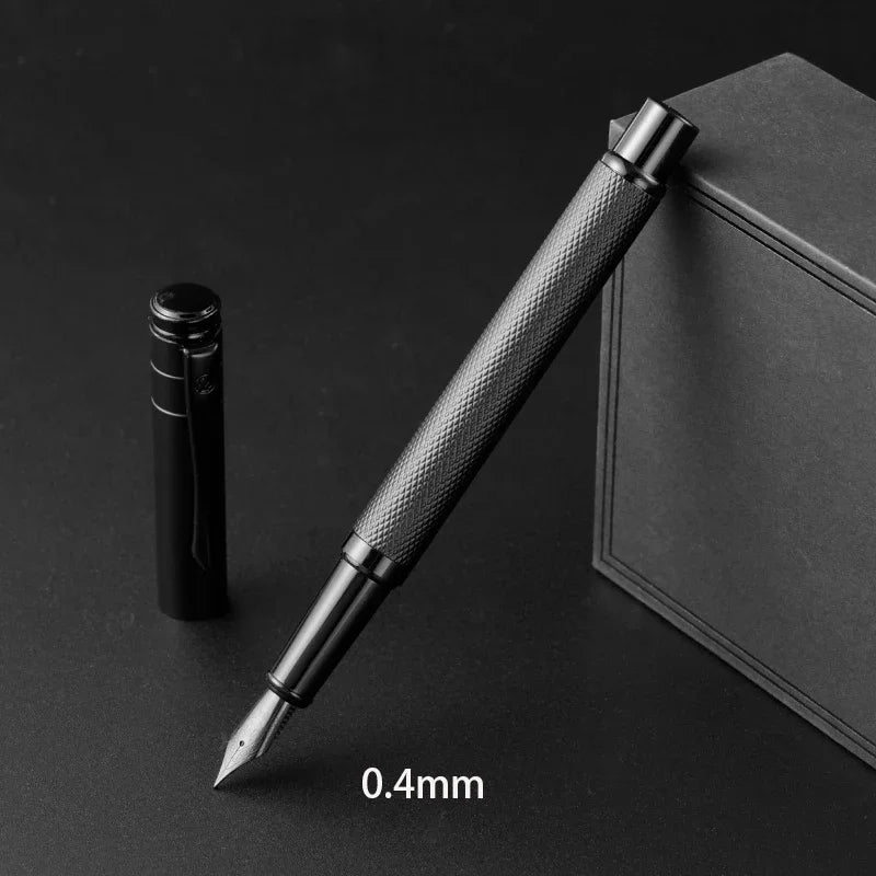 CowLost | product_id-luoshi-dragon-scale-engraved-metal-fountain-pen-0-4-0-5-1-0mm-nib-smooth-writing-calligraphy-office-gift |25