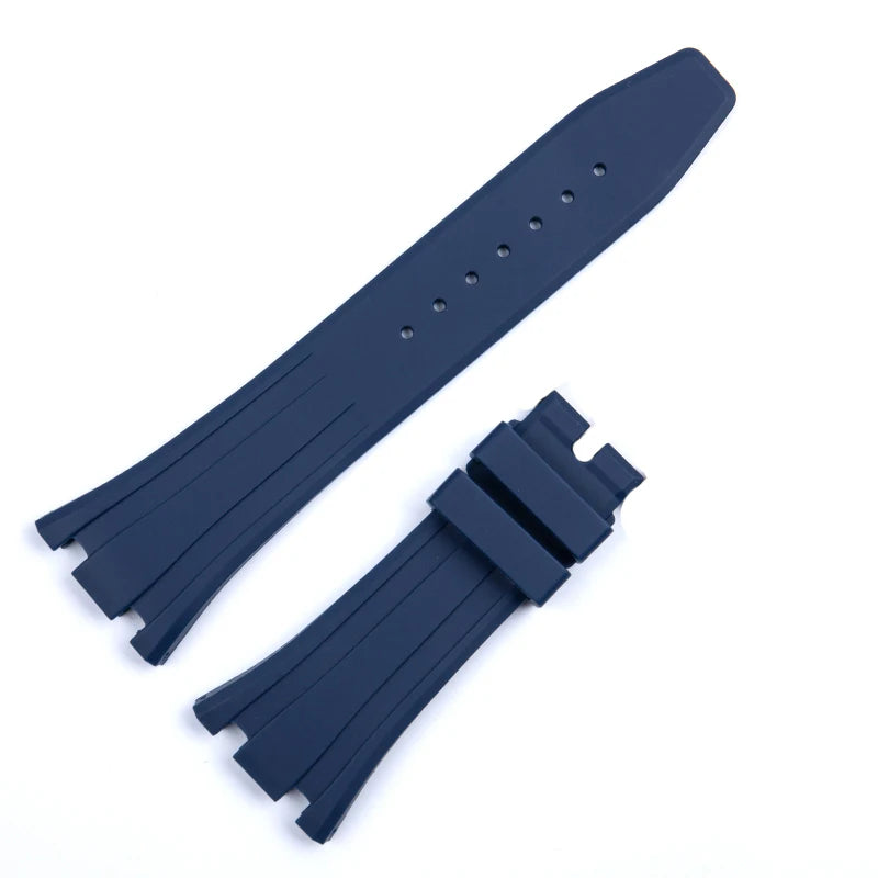 CowLost | product_id-26-27mm-waterproof-soft-silicone-strap-with-link-pin-for-ap-royal-oak-ga2100-ga-2110-replacement-watchband |17