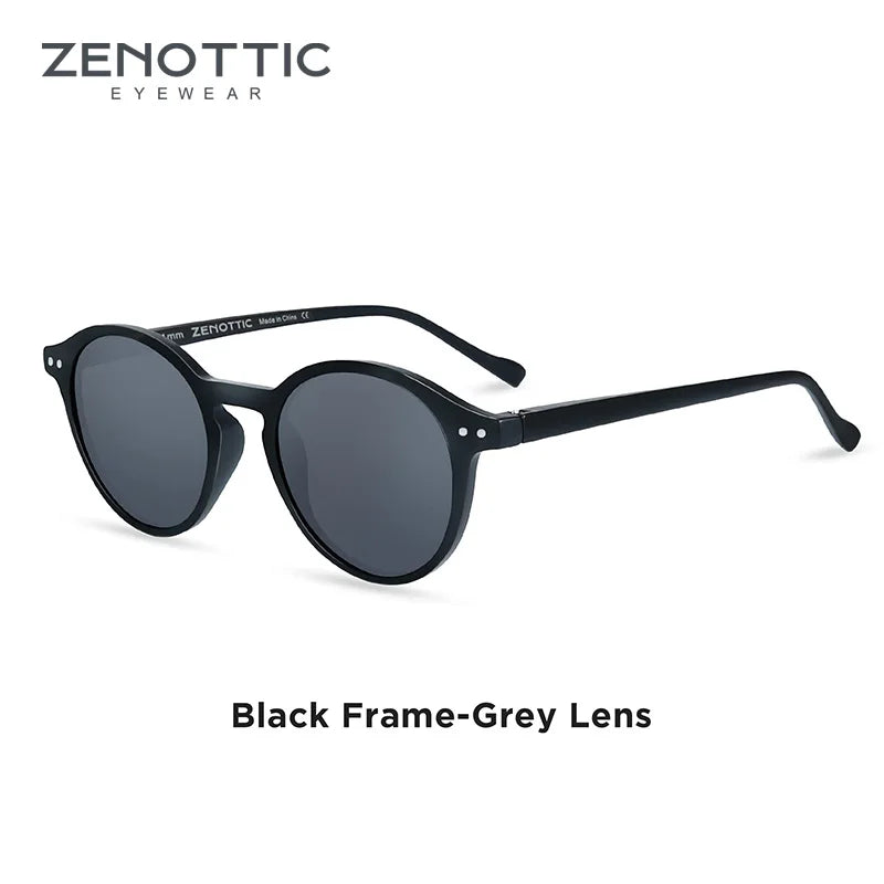 CowLost | zenottic-s-size-retro-circular-polarized-sunglasses |38