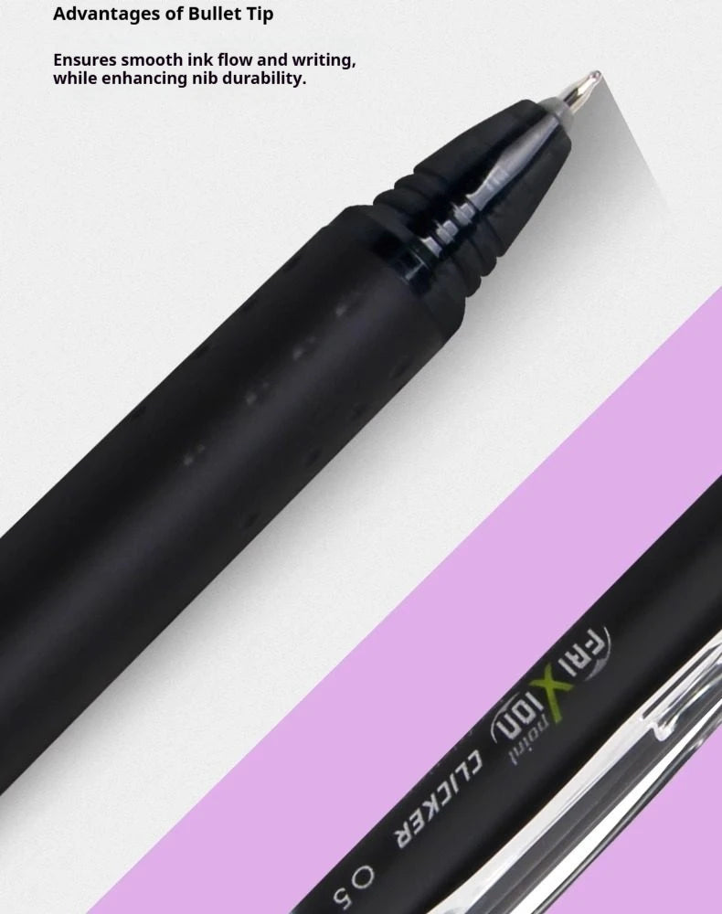 CowLost | product_id-pilot-frixion-0-5mm-retractable-erasable-gel-pens-black-red-blue-ink-for-homework-notes |9