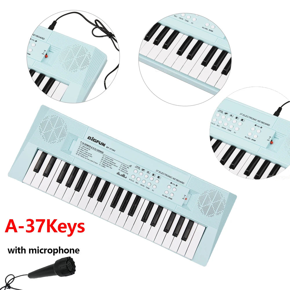 CowLost | product_id-37-key-kids-electronic-piano-keyboard-with-microphone-educational-toy-gift |18