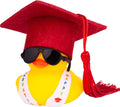 CowLost | product_id-graduation-rubber-duck-car-ornament-set-with-mini-hat-and-glasses |11