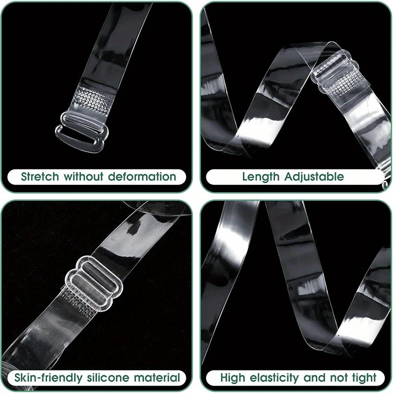 CowLost | product_id-fallsweet-adjustable-transparent-invisible-bra-straps-for-women-2-4-10-20-pcs |6