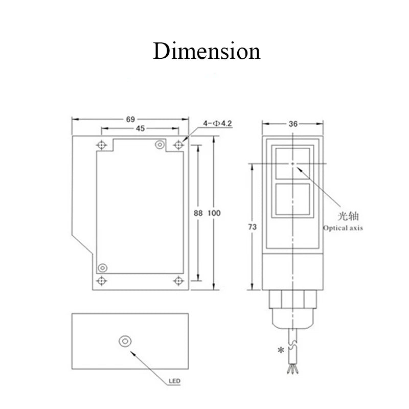 CowLost | light-switches-product_id-5m-diffuse-reflective-dc-npn-pnp-infrared-photoelectric-motion-sensor-for-security-light-car-wash |6