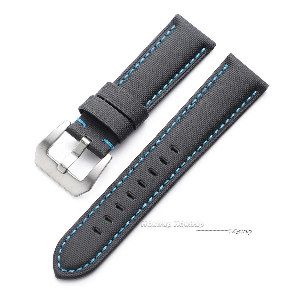CowLost | 20mm-22mm-24mm-26mm-sailcloth-straps-for-omega-for-panerai-for-seiko-divers-watches-men-women-universal-nylon-leather-watch-band-1 |12