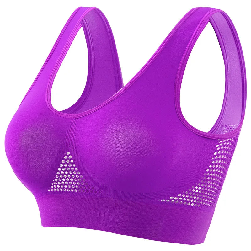 CowLost | product_id-seamless-wireless-push-up-sports-bra-for-women-s-5xl-breathable-stretchy-bralette |10
