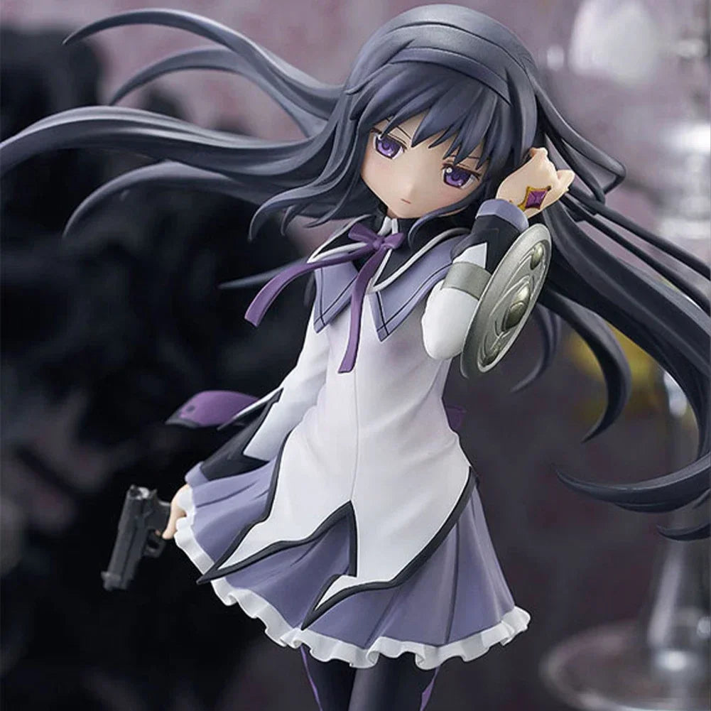 CowLost | 22cm-pmmm-kaname-madoka-akemi-homura-anime-action-figures-pvc-model-toy-gift |3