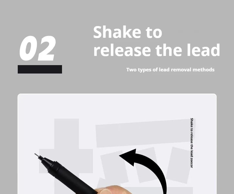 CowLost | product_id-tombow-mono-graph-tune-0-5mm-mechanical-pencil-low-center-gravity-shake-to-eject-lead-for-writing-drawing |8