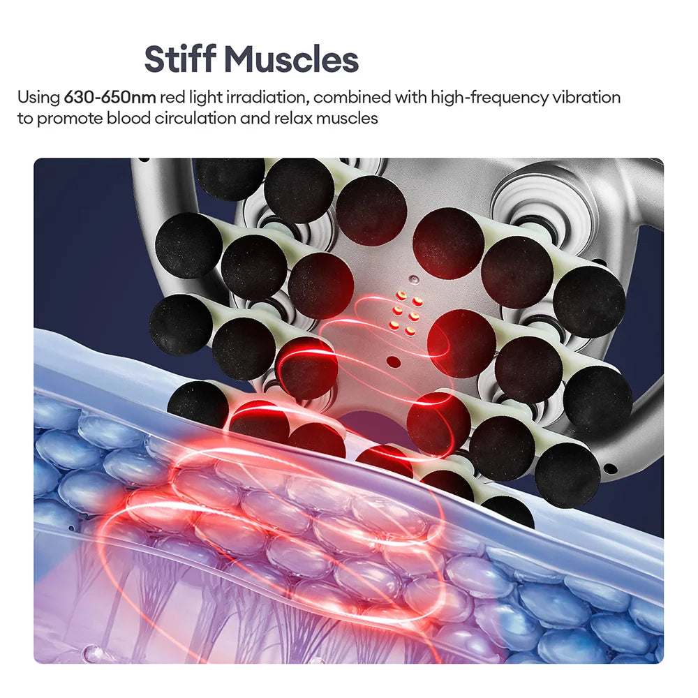 CowLost | uncategorized-24-head-fascia-gun-with-99-strength-levels-body-massager |9