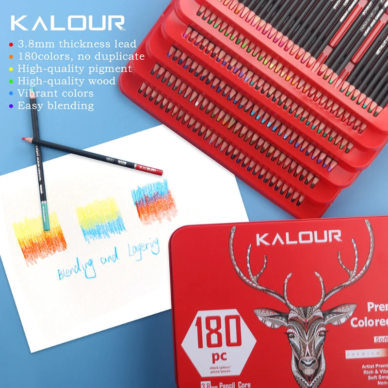 CowLost | art-pencils-product_id-180-color-oily-paint-pencils-set-in-iron-gift-box-for-art-school-drawing |34