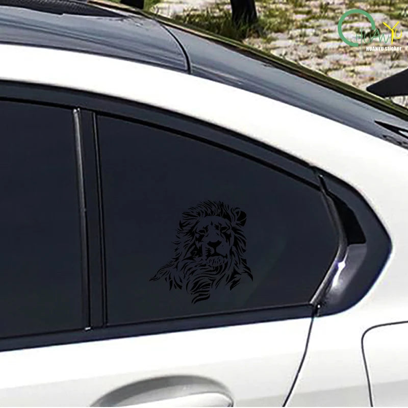 CowLost | personalized-hollow-out-lion-car-sticker |4