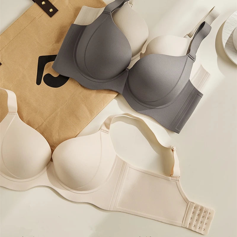CowLost | large-breasts-and-small-breasts-underwear-for-women-adjustable-shapes-thin-thin-style-sexy-large-size-womens-bra |3