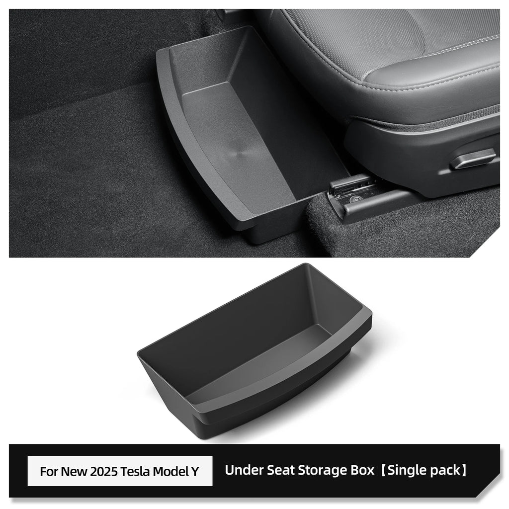 CowLost | for-tesla-model-y-juniper-launch-2025-under-seat-storage-box |15