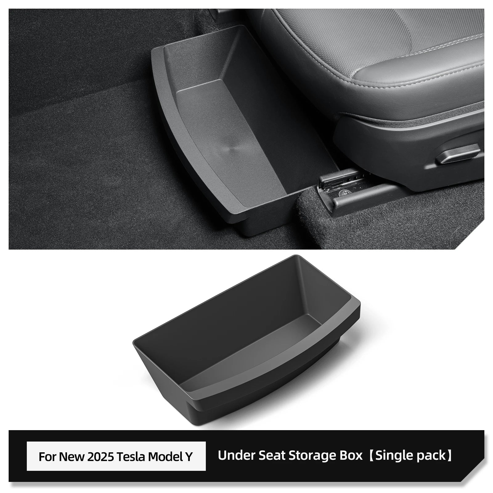 CowLost | for-tesla-model-y-juniper-launch-2025-under-seat-storage-box |15