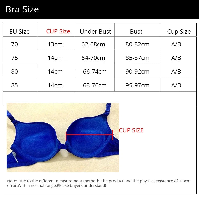 CowLost | sexy-push-up-bra-womens-front-buckle-bras-solid-seamless |5