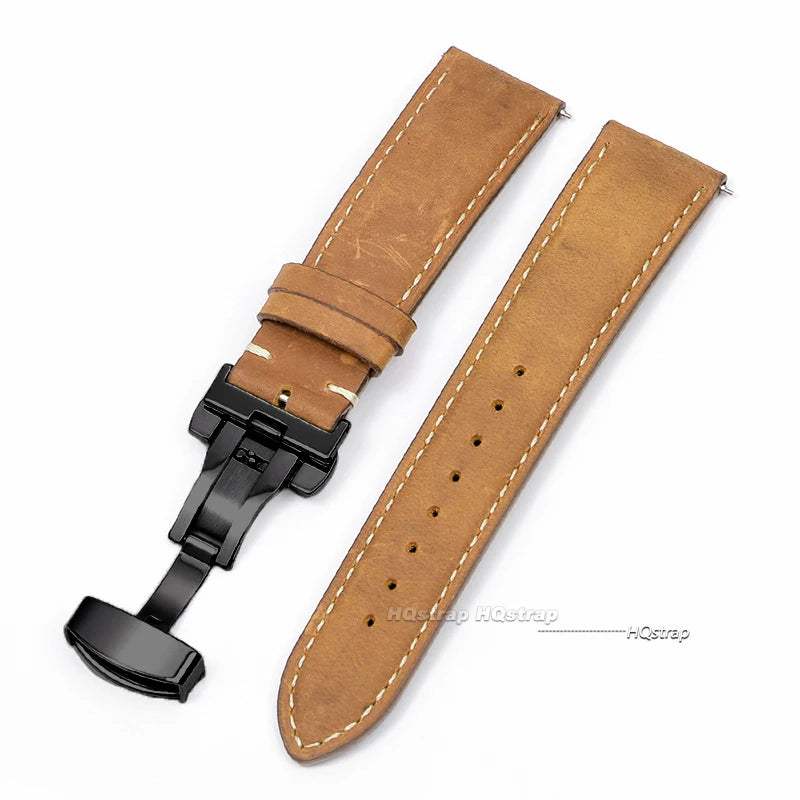 CowLost | product_id-vintage-leather-quick-release-watch-band-for-seiko-16-24mm-with-butterfly-buckle |13