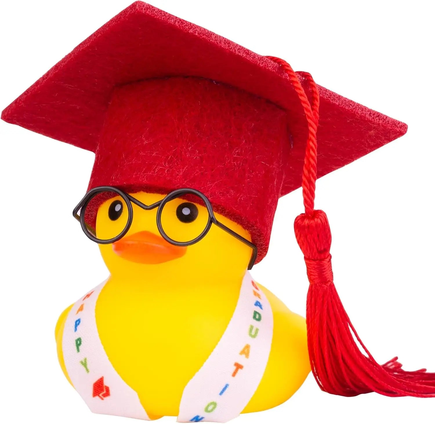 CowLost | product_id-graduation-rubber-duck-car-ornament-set-with-mini-hat-and-glasses |9