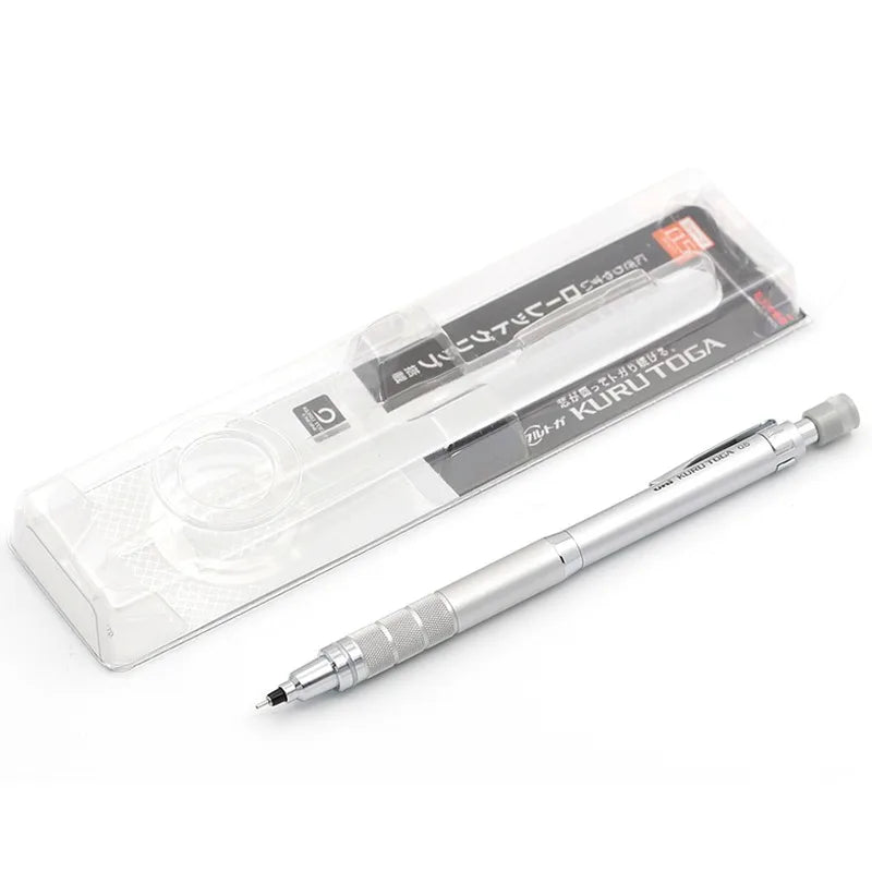 CowLost | product_id-uni-kuru-toga-m5-1017-1012-0-5mm-automatic-rotating-mechanical-pencil-with-metal-grip-genuine-japan |6